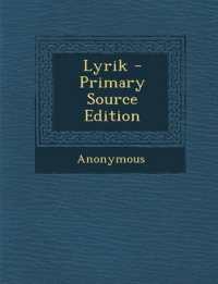 Lyrik （Primary Source）