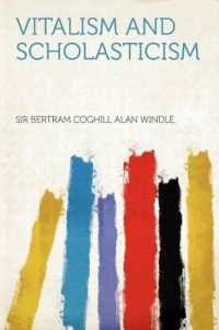 Vitalism and Scholasticism