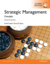 Strategic Management: a Competitive Advantage Approach, Concepts with Mymanagementlab -- Mixed media product （Global ed）