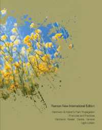 Hartmann & Kester's Plant Propagation: Principles and Practices : Pearson New International Edition （8TH）