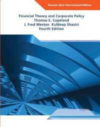 Financial Theory and Corporate Policy : Pearson New International Edition （4TH）