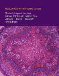 Medical-Surgical Nursing : Pearson New International Edition （5TH）