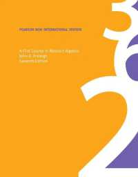First Course in Abstract Algebra, a : Pearson New International Edition （7TH）