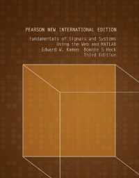 Fundamentals of Signals and Systems Using the Web and MATLAB : Pearson New International Edition （3RD）