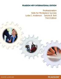 Professionalism: Skills for Workplace Success : Pearson New International Edition （3RD）