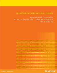Agricultural Economics : Pearson New International Edition （3RD）