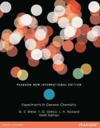 Experiments in General Chemistry : Pearson New International Edition （9TH）