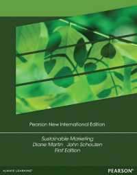 Sustainable Marketing : Pearson New International Edition