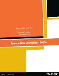 Reason and Argument : Pearson New International Edition （2ND）
