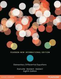 Elementary Differential Equations : Pearson New International Edition （8TH）