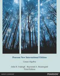 Linear Algebra : Pearson New International Edition （3RD）