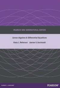 Linear Algebra and Differential Equations : Pearson New International Edition