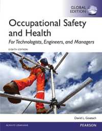 Occupational Safety and Health for Technologists, Engineers, and Managers, Global Edition （8TH）