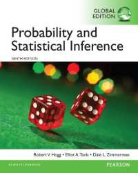 Probability and Statistical Inference, Global Edition （9TH）