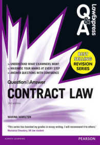Law Express Question and Answer: Contract Law (Q&a Revision Guide) 3rd Edition (Law Express Questions & Answers) -- Paperback （3 Rev ed）