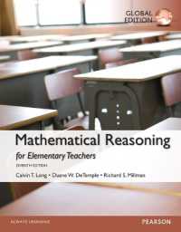 MyLab Math with Pearson eText for Mathematical Reasoning for Elementary School Teachers, Global Edition （7TH）