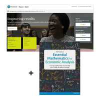 Essential Mathematics for Economic Analysis plus MyMathLab （5TH）