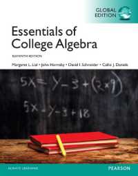Essentials of College Algebra, Global Edition （11TH）