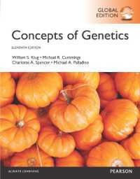 Concepts of Genetics, Global Edition + Mastering Genetics without Pearson eText （11TH）