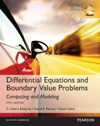 Differential Equations and Boundary Value Problems: Computing and Modeling, Global Edition （5TH）