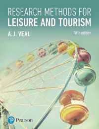 Research Methods for Leisure and Tourism （5TH）
