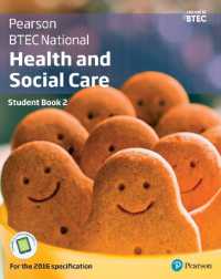BTEC National Health and Social Care Student Book 2 : For the 2016 specifications (Btec Nationals Health and Social Care 2016)