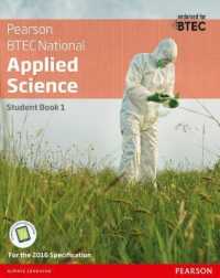 BTEC National Applied Science Student Book 1 (Btec Nationals Applied Science 2016)