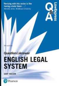 Law Express Question and Answer: English Legal System (Law Express Questions & Answers) （4TH）