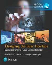 Designing the User Interface: Strategies for Effective Human-Computer Interaction, Global Edition （6TH）