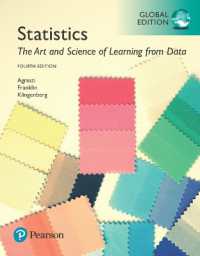 Statistics: the Art and Science of Learning from Data, Global Edition + MyLab Statistics with Pearson eText （4TH）