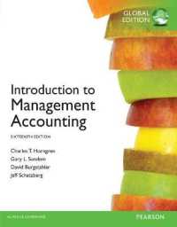 Introduction to Management Accounting plus MyAccountingLab with Pearson eText, Global Edition （16TH）