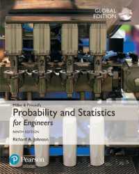 Miller & Freund's Probability and Statistics for Engineers, Global Edition （9TH）