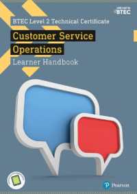 BTEC Level 2 Technical Certificate in Business Customer Services Operations Learner Handbook with ActiveBook (Btec L2 Technicals Business)