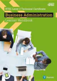 BTEC Level 2 Technical Certificate Business Administration Learner Handbook with ActiveBook (Btec L2 Technicals Business)