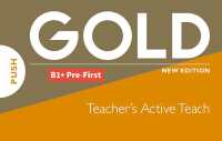 Gold B1+ Pre-First New Edition Teacher's ActiveTeach USB (Gold) （2ND）