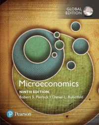 ミクロ経済学（第９版・テキスト）<br>Microeconomics, Global Edition （9TH）