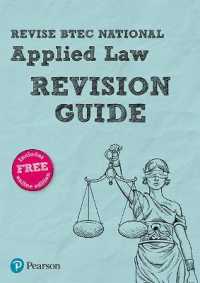 Pearson REVISE BTEC National Applied Law Revision Guide inc online edition - 2023 and 2024 exams and assessments (Revise Btec Nationals in Applied Law)