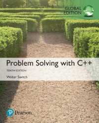 Problem Solving with C++, Global Edition + MyLab Programming with Pearson eText (Package) （10TH）