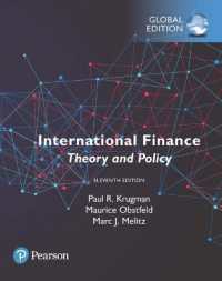 Ｐ．クルーグマン（共）著／国際金融（第１１版・テキスト）<br>International Finance: Theory and Policy, Global Edition （11TH）