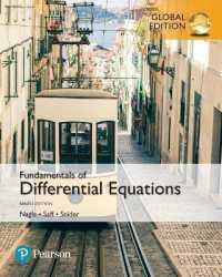 Fundamentals of Differential Equations, Global Edition （9TH）