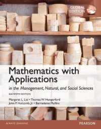 Mathematics with Applications in the Management, Natural and Social Sciences, Global Edition + MyLab Mathematics with Pearson eText (Package) （11TH）