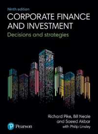 Corporate Finance and Investment + MyLab Finance with Pearson eText (Package) : Decisions and Strategies （9TH）