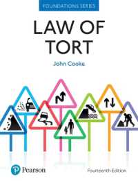 Law of Tort (Foundation Studies in Law Series) （14TH）