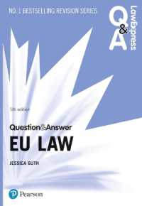 Law Express Question and Answer: EU Law (Law Express Questions & Answers) （5TH）