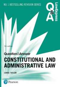 Law Express Question and Answer: Constitutional and Administrative Law (Law Express Questions & Answers) （5TH）
