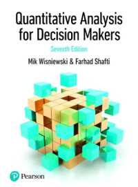 Quantitative Analysis for Decision Makers + MyLab Math with Pearson eText (Package) （7TH）