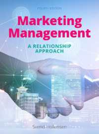 Marketing Management : A relationship approach （4TH）