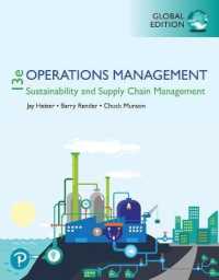 Operations Management: Sustainability and Supply Chain Management, Global Edition + MyLab Operations Management with Pearson eText (Package) （13TH）