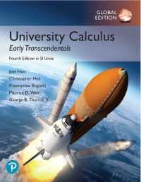 University Calculus: Early Transcendentals, Global Edition （4TH）