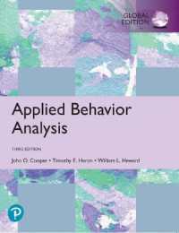 Applied Behavior Analysis, Global Edition （3RD）